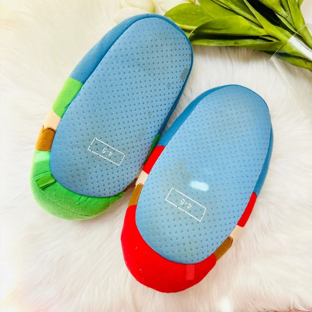 Kids Mario & Luigi Slippers